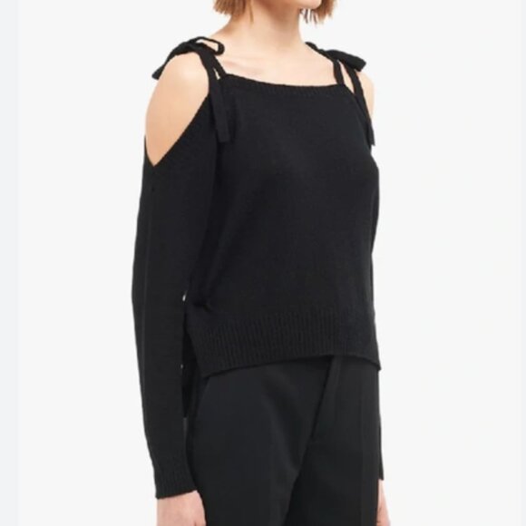 Prada Cashmere Open Shoulder NEW WITH TAGS Size 36 - Picture 1 of 8